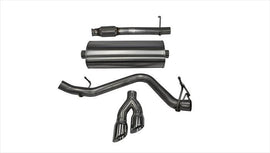 Corsa Performance 3.0 Inch Cat-Back Sport Single Side Exit Exhaust 4.0 Inch Polished Tips 14-Present Silverado/Sierra 1500 Regular Cab/Long Bed 5.3L V8 133.0 Inch WB Stainless Steel (14872)