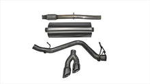 Load image into Gallery viewer, Corsa Performance 3.0 Inch Cat-Back Sport Single Side Exit Exhaust 4.0 Inch Polished Tips 14-Present Silverado/Sierra/Denali Crew Cab/Standard Bed 5.3L V8 153.0 Inch WB Stainless Steel (14874)