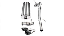 Load image into Gallery viewer, Corsa Performance 3.0 Inch Cat-Back Sport Single Side Exhaust 4.0 Inch Black Tips 11-14 Cadillac Escalade/GMC Yukon Denali 6.2L V8 Stainless Steel (14878BLK)