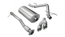 Load image into Gallery viewer, Corsa Performance 3.0 Inch Cat-Back Sport Single Side Exit Exhaust 4.0 Inch Polished Tips 09 Silverado/Sierra 1500 Ext Cab/Standard Bed/Crew Cab/Short Bed 4.8L/5.3L/6.0L V8 143.5 Inch WB Stainless Steel (14904)