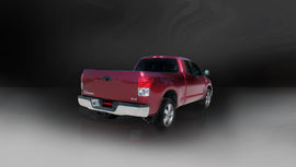 Corsa Performance 3.0 Inch Cat-Back Sport Single Side Exit Exhaust 4.0 Inch Black Tips 11-Present Toyota Tundra Double Cab/Crew Max 5.7L V8 145.7 Inch WB Stainless Steel (14916BLK)