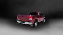 Load image into Gallery viewer, Corsa Performance 3.0 Inch Cat-Back Sport Single Side Exit Exhaust 4.0 Inch Polished Tips 11-Present Toyota Tundra Double Cab/Crew Max 5.7L V8 145.7 Inch WB Stainless Steel (14916)