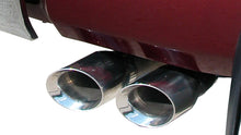 Load image into Gallery viewer, Corsa Performance 3.0 Inch Cat-Back Sport Single Side Exit Exhaust 4.0 Inch Polished Tips 11-Present Toyota Tundra Double Cab/Crew Max 5.7L V8 145.7 Inch WB Stainless Steel (14916)