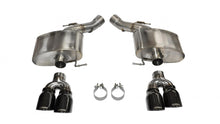 Load image into Gallery viewer, Corsa Performance 3.0 Inch Axle-Back Sport Dual Exhaust 4.0 Inch Black Tips 12-18 BMW M6 F Coupe/Convertible 4.4L V8 Stainless Steel (14929BLK)
