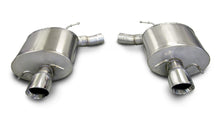 Load image into Gallery viewer, Corsa Performance 2.5 Inch Axle-Back Touring Dual Exhaust 4.0 Inch Polished Tips 09-14 Cadillac CTS-V Sedan 6.2L V8 Stainless Steel (14940)