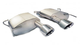 Corsa Performance 2.5 Inch Axle-Back Sport Dual Exhaust 4.5 Inch Polished Tips 11-15 Cadillac CTS-V Coupe 6.2L V8 Stainless Steel (14942)