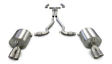 Load image into Gallery viewer, Corsa Performance 2.5 Inch Cat-Back Plus X-Pipe Sport Exhaust Dual Rear Exit 3.0 Inch Polished Tips 08-09 Pontiac G8 GXP/GT 6.0L/6.2L V8 Stainless Steel (14950)