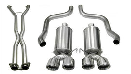Corsa Performance 2.5 Inch Cat-Back Dual Rear Exit with Twin 4.0 Inch Polished Pro-Series Tips (14959CB)