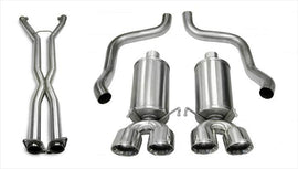 Corsa Performance 2.5 Inch Cat-Back Dual Rear Exit with Twin 4.0 Inch Polished Pro-Series Tips (14960CB4)