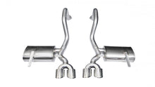 Load image into Gallery viewer, Corsa Performance 2.5 Inch Axle-Back Xtreme Dual Exhaust Polished 4.0 Inch Tips 97-2004 Corvette C5/Z06 5.7L V8 Stainless Steel (14961)