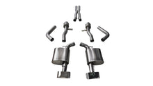 Load image into Gallery viewer, Corsa Performance 2.75 Inch Cat-Back Sport Dual Rear Exit Exhaust GTX2 Polished Tips 15-Present Dodge Challenger SRT 392/R/T Scat Pack/SRT Hellcat 6.2L/6.4L V8 Stainless Steel (14993)