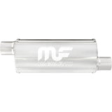 MagnaFlow Exhaust Products Straight-Through Performance Muffler; 2in. Offset/Offset;  6x14x6 Body - 12634