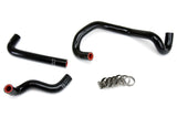 HPS Black Reinforced Silicone Heater Hose Kit for Mazda 86-92 RX7 FC3S Non Turbo LHD (57-1421-BLK)