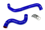 HPS Blue Reinforced Silicone Radiator Hose Kit Coolant for Nissan 09-13 GTR (57-1052-BLUE)