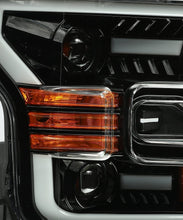 Load image into Gallery viewer, 15-17 Ford F150 / 17-20 Ford F150 Raptor LUXX-Series LED Projector Headlights Jet Black