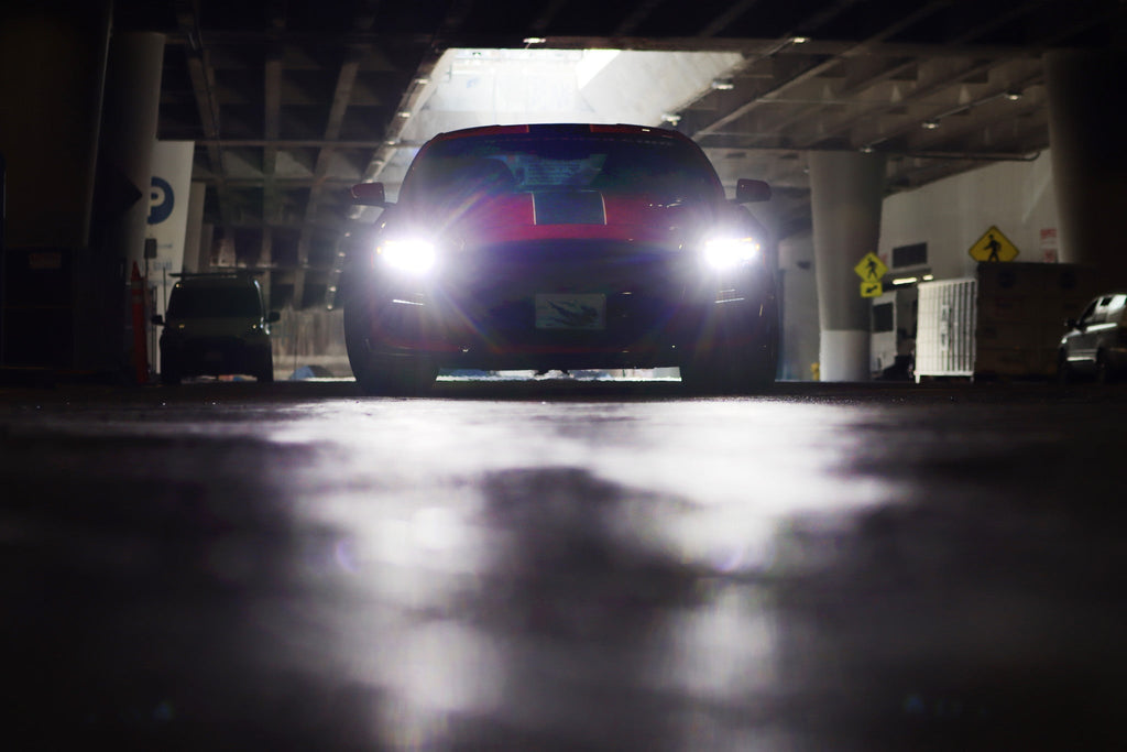 15-17 Ford Mustang/18-20 Mustang Shelby GT350/GT500 MK II NOVA-Series LED Projector Headlights Alpha-Black