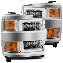 Load image into Gallery viewer, 15-19 Chevrolet Silverado 2500HD/3500HD MK II NOVA-Series LED Projector Headlights Chrome