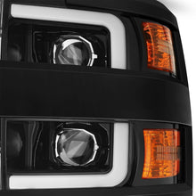 Load image into Gallery viewer, 15-19 Chevrolet Silverado 2500HD/3500HD PRO-Series Halogen Projector Headlights Jet Black