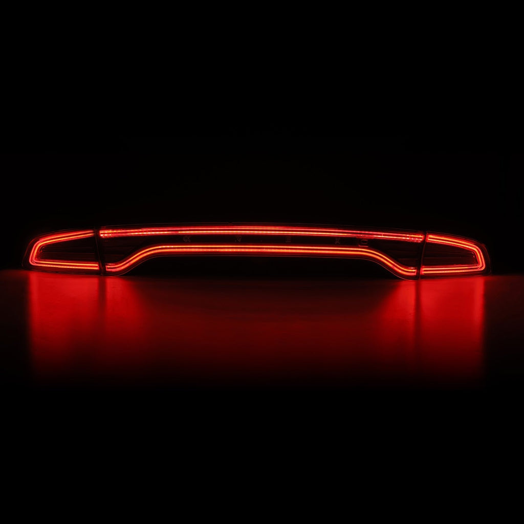 15-23 Dodge Charger MKII NOVA-Series Prismatic LED Tail Lights Alpha-Black