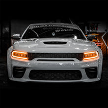 Load image into Gallery viewer, 15-23 Dodge Charger NOVA-Series LED Projector Headlights Alpha-Black