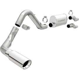 MagnaFlow 11 Ford F-150 3.7L/5.0L/6.2L SS Catback Exhaust Single Rear Side Exit w/ 4in SS Tips (15000)