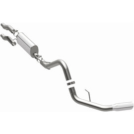 MagnaFlow 11 Ford F-150 3.7L/5.0L/6.2L SS Catback Exhaust Single Rear Side Exit w/ 4in SS Tips (15000)