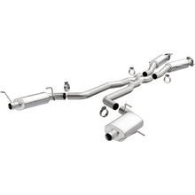 Load image into Gallery viewer, MagnaFlow 12 Jeep Grand Cherokee V8 6.4L Dual Split Rear Exit Stainless Cat Back Performance Exhaust (15064)