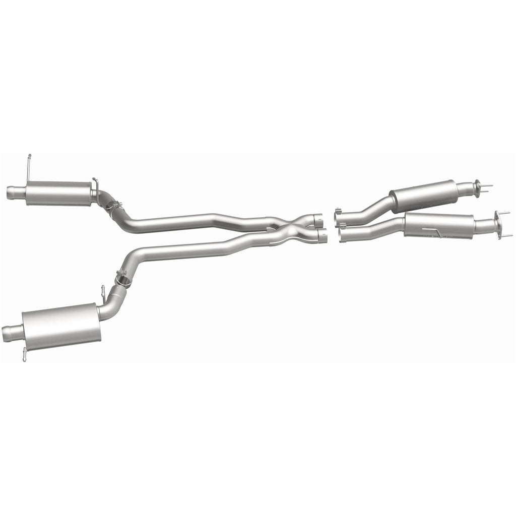 MagnaFlow 12 Jeep Grand Cherokee V8 6.4L Dual Split Rear Exit Stainless Cat Back Performance Exhaust (15064)