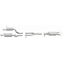 Load image into Gallery viewer, MagnaFlow 11-12 Dodge Durango V8 5.7L Dual Split Rear Exit Stainless Cat Back Performance Exhaust (15068)