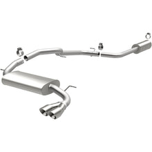 Load image into Gallery viewer, MagnaFlow 12 Ford Focus L4 2.0L HB Single Straight P/S Rear Exit Stainless Cat Back Perf Exhaust (15072)