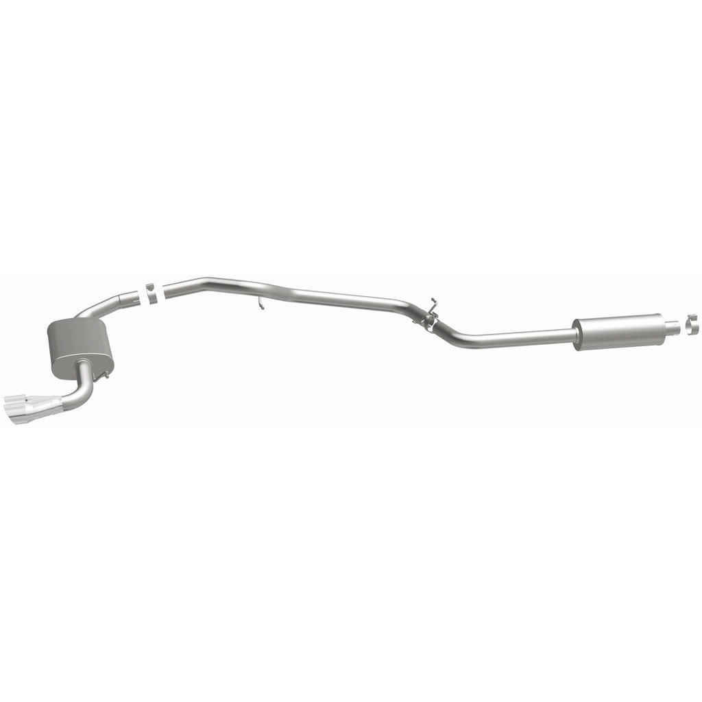 MagnaFlow 12 Ford Focus L4 2.0L HB Single Straight P/S Rear Exit Stainless Cat Back Perf Exhaust (15072)