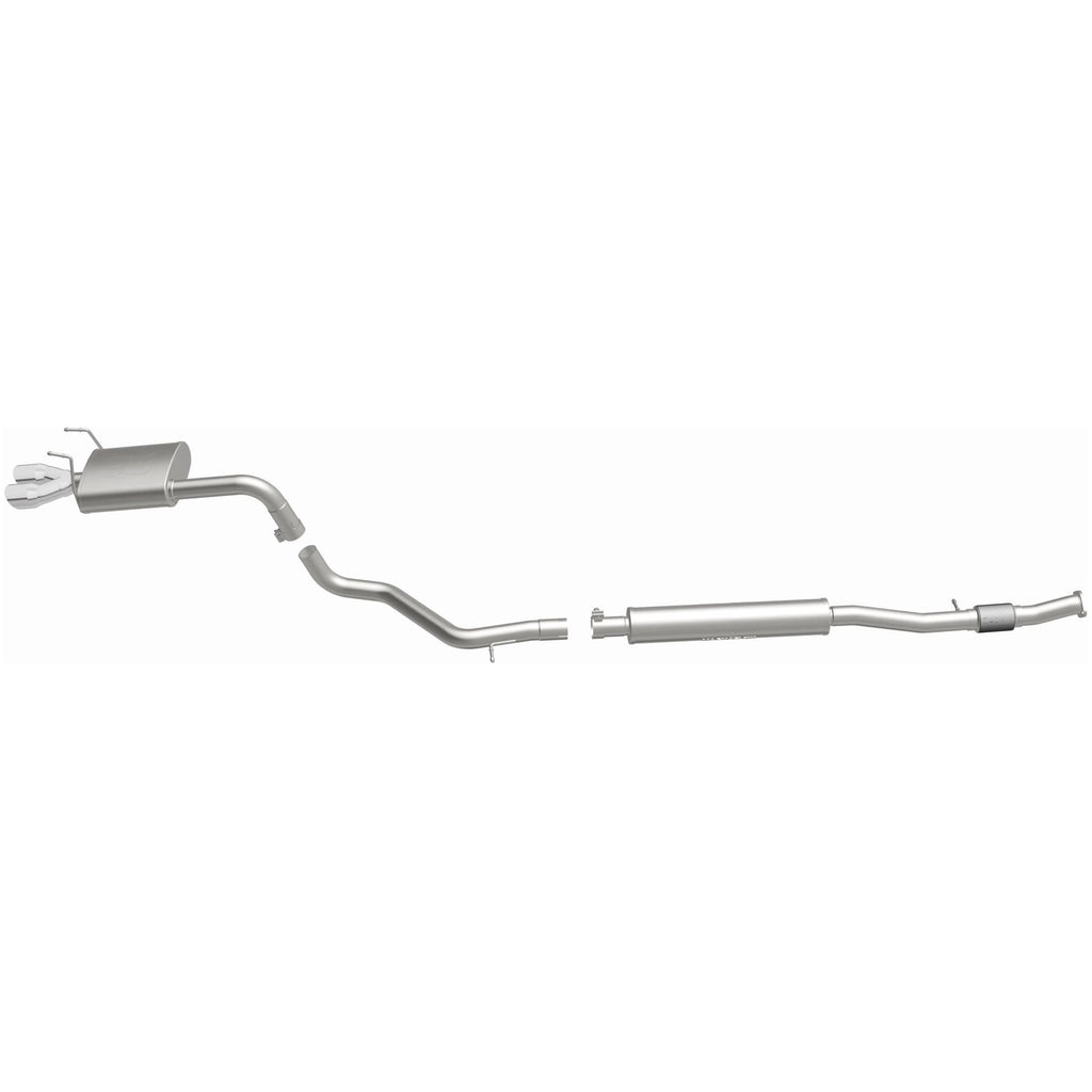 MagnaFlow 12 Fiat 500 L4 1.4L Single Straight D/S Rear Exit SS Catback Perf Exhaust (15088)