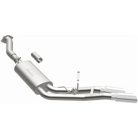 MagnaFlow 11-13 Ford F-150 Pickup Dual Same Side Before P/S Rear Tire Stainless CatBack Perf Exhaust (15101)