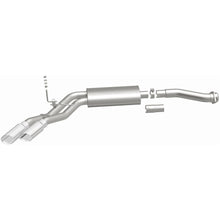 Load image into Gallery viewer, MagnaFlow 11-13 Ford F-150 Pickup Dual Same Side Before P/S Rear Tire Stainless CatBack Perf Exhaust (15101)