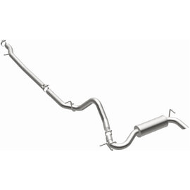 MagnaFlow 12-14 Jeep Wrangler 4dr Single Straight Rear P/S Exit Stainless C/B Performance Exhaust (15117)