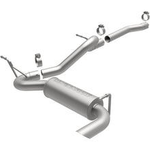 Load image into Gallery viewer, MagnaFlow 12-14 Jeep Wrangler 3.6L Single Straight Rear P/S Exit Stainless C/b Perf Exhaust-Comp (15118)