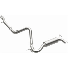 MagnaFlow 12-14 Jeep Wrangler 3.6L Single Straight Rear P/S Exit Stainless C/b Perf Exhaust-Comp (15118)