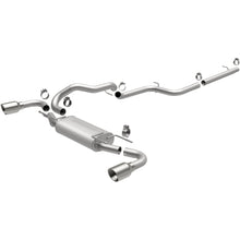 Load image into Gallery viewer, MagnaFlow 10-12 Mazda 3 L4 2.5L Hatchback Split Rear Exit Stainless Cat Back Performance Exhaust (15146)