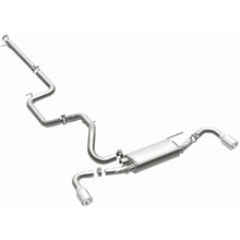 Load image into Gallery viewer, MagnaFlow 10-12 Mazda 3 L4 2.5L Hatchback Split Rear Exit Stainless Cat Back Performance Exhaust (15146)