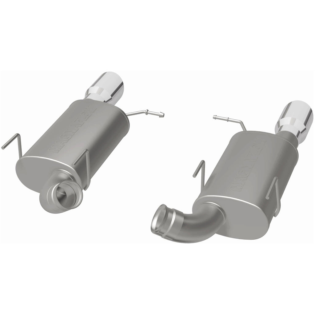 MagnaFlow 13 Ford Mustang V8 5.0L Dual Split Rear Exit Stainless Cat Back Performance Exhaust (15151)