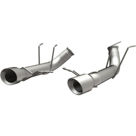MagnaFlow 13 Ford Mustang Dual Split Rear Exit Stainless Axle-Back Cat Back Exhaust (Competition) (15152)