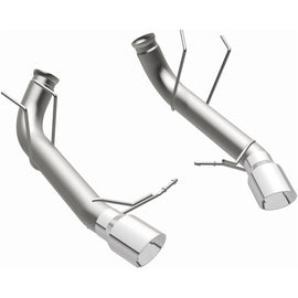 MagnaFlow 13 Ford Mustang Dual Split Rear Exit Stainless Axle-Back Cat Back Exhaust (Competition) (15152)