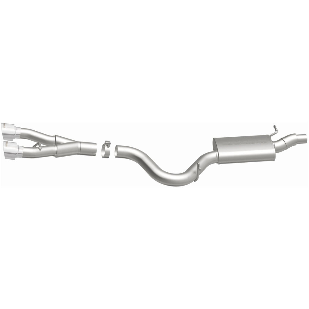 MagnaFlow 12-13 VW Golf L4 2.0L Turbocharged Dual Center Rear Exit Stainless Cat Back Perf Exhaust (15156)