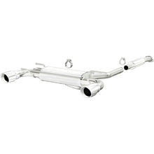 Load image into Gallery viewer, MagnaFlow 13 Scion FR-S / 13 Subaru BRZ Dual Split Rear Exit Stainless Cat Back Performance Exhaust (15157)