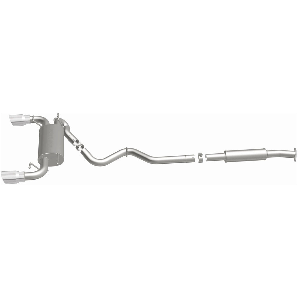 MagnaFlow 13 Scion FR-S / 13 Subaru BRZ Dual Split Rear Exit Stainless Cat Back Performance Exhaust (15157)