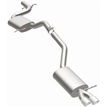 Load image into Gallery viewer, MagnaFlow 12 VW Jetta 2.0L Turbocharged Dual Straight D/S Rear Exit Stainless Cat Back Perf Exhaust (15158)