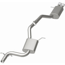 Load image into Gallery viewer, MagnaFlow 12 VW Jetta 2.0L Turbocharged Dual Straight D/S Rear Exit Stainless Cat Back Perf Exhaust (15158)