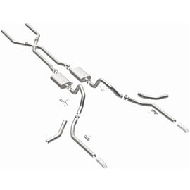 MagnaFlow 65-68 Chevy Impala All V8 Multiple Exit Options Crossmember-Back Perf Exhaust (15165)