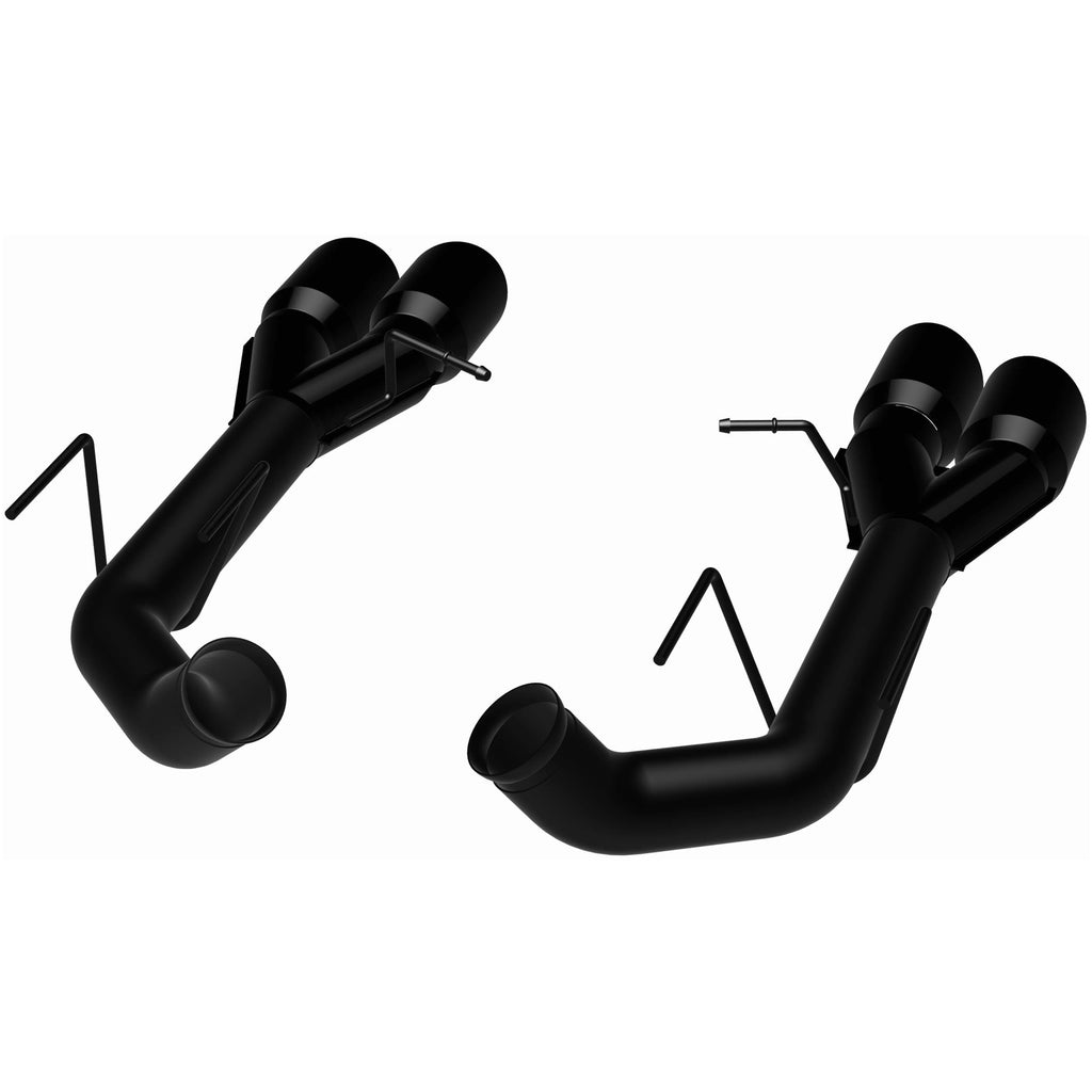MagnaFlow 13 Ford Mustang Shelby GT500 V8 5.8L Quad Split Rear Exit Stainless Cat Back Perf Exhaust (15177)