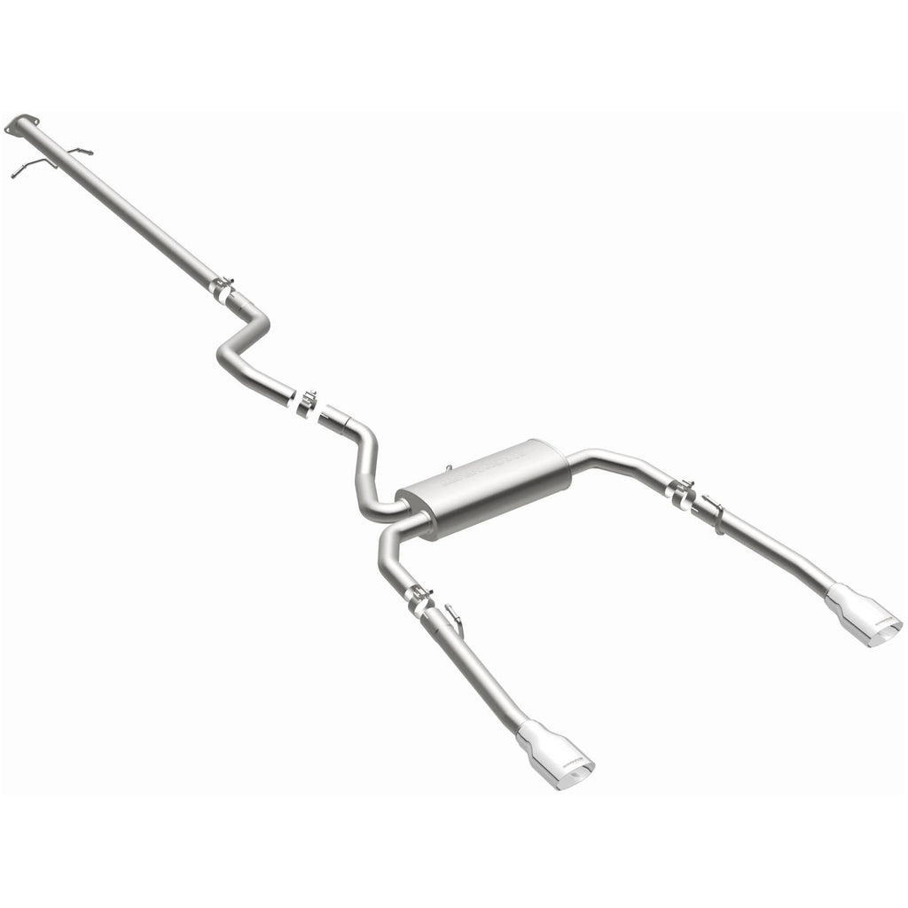 MagnaFlow 13 Dodge Dart L4 1.4L T/C Dual Split Rear Exit Stainless Cat Back Perf Exhaust (15181)